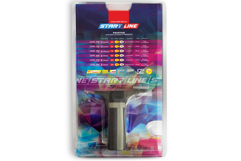 Теннисная ракетка Start line Level 600 New (коническая) 12704