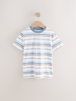 Футболка для мальчика Next E45-239, 3 шт., Синий, Кремовый