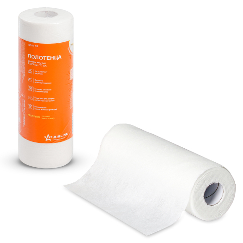 Салфетки Airline полотенца универсальные 22 х 23 см 70 шт.