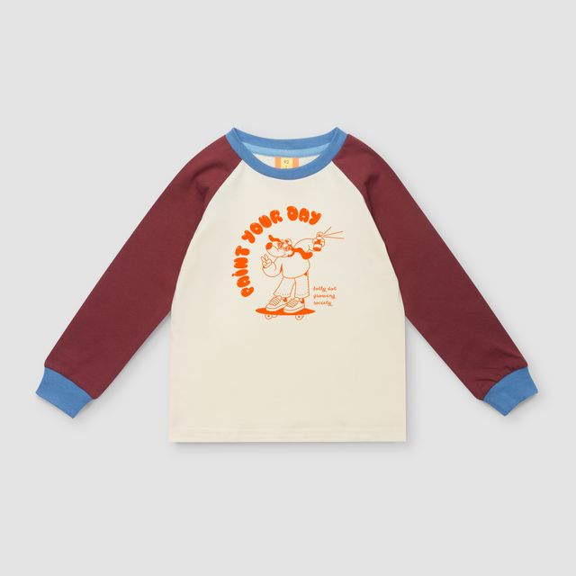 Лонгслив PAINT YOUR DAY