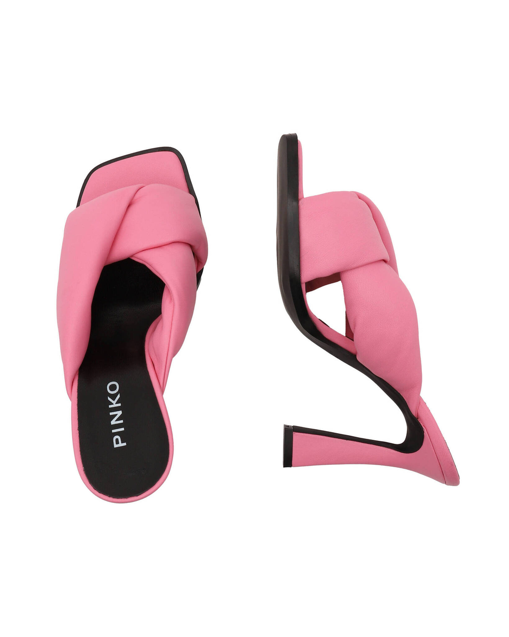 Кожаные босоножки corinne sabot nappa Pinko - розовый(100654 A0N9)