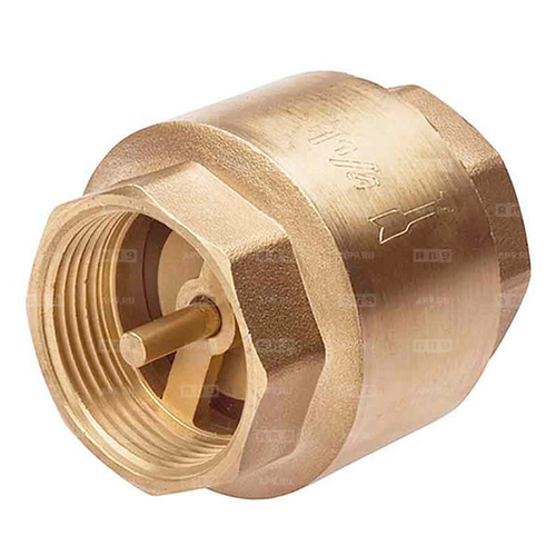 Клапан Обратный 1" (латунь, седло) короткий