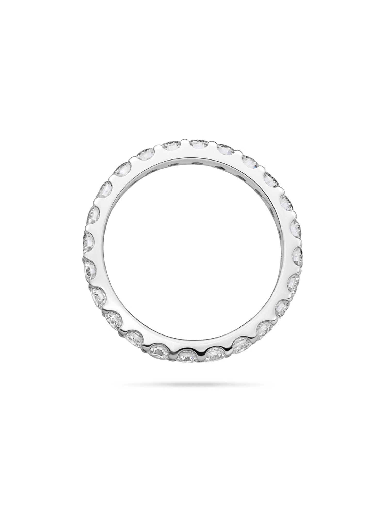 Кольцо-дорожка с Лабораторными Бриллиантами