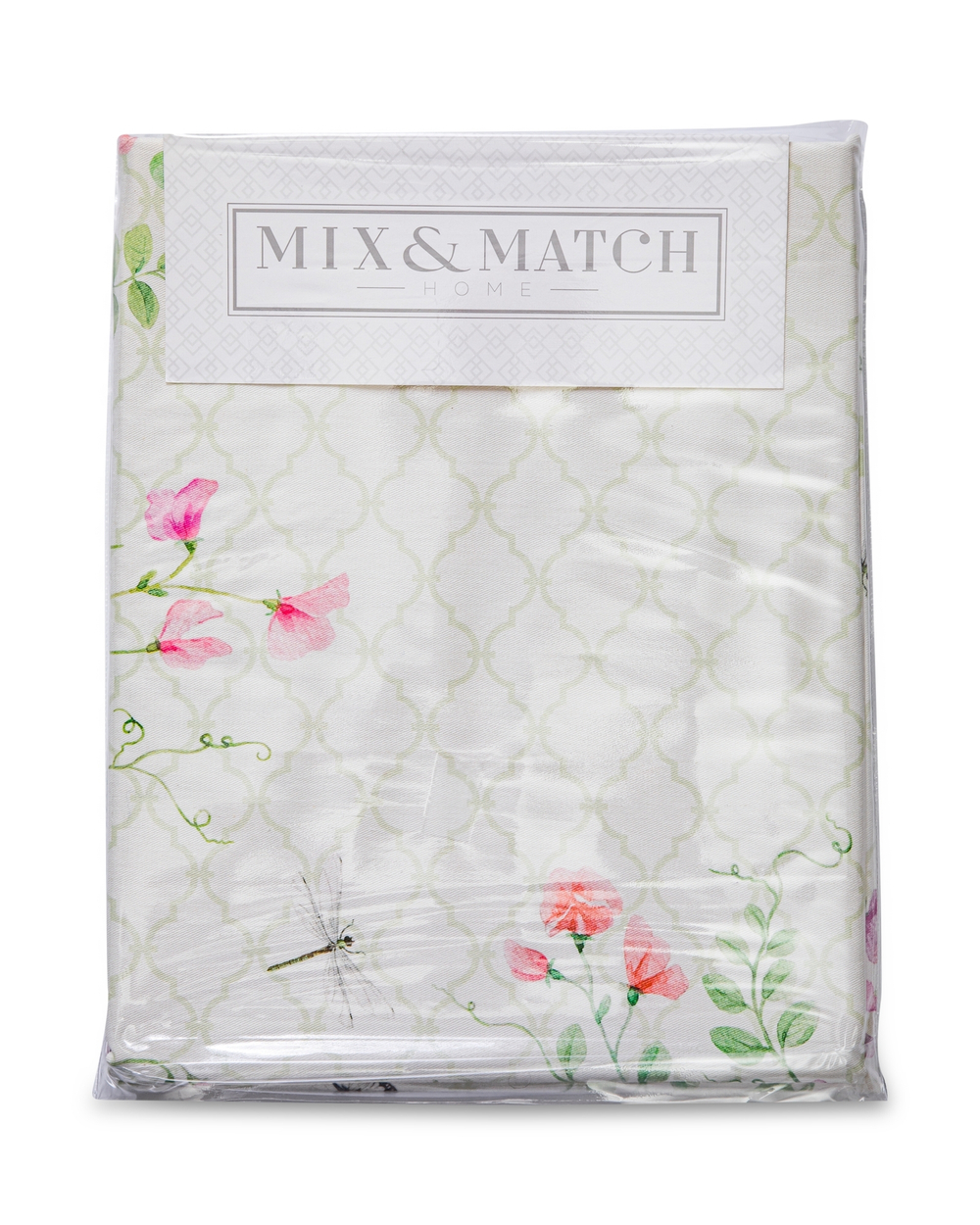 Скатерть круглая 168см Mix&Match Home Душистый горошек