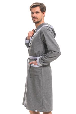 Мужской халат SMS.9285 Dark Grey Doctor Nap