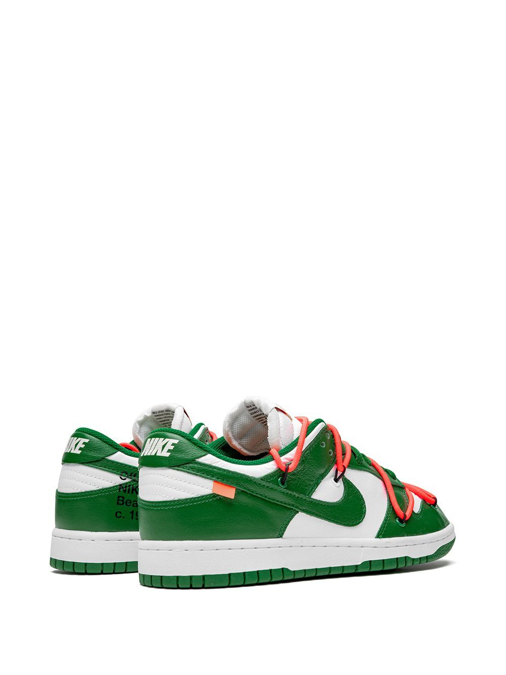 Off-White X Dunk Low "Pine Green"
