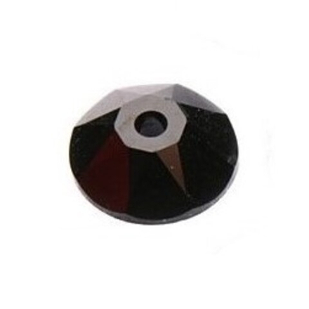 Стразы "Сваровски" Jet 4 мм, кристалл черный (jet), 12 шт