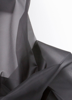 Сетка корсетная черная жесткая неэластичная метражом (Турция)