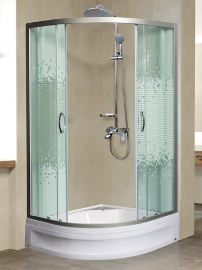 Душевое ограждение МОНОМАХ ДУ  70/180 МЗ  10000005874 700*700*1800, полукруг