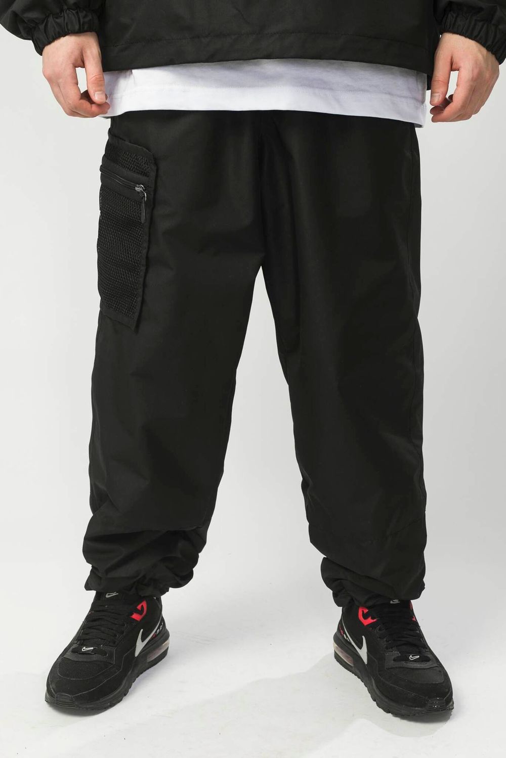 Штаны Codered Square Pants Wide мужские черные