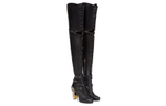 FENDI Over the knee Boots Women"s Black
