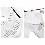 Купить Рубашка-платье Futureisnown Media Radiation Damping shirt Белая Рубашка-платье Futureisnown Media Radiation Damping shirt Белая