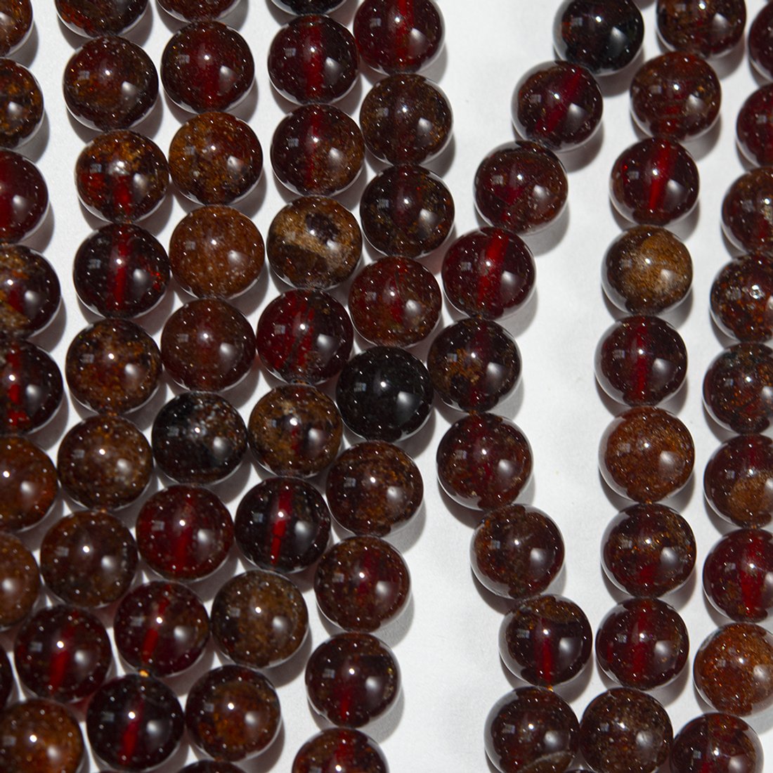 Спессартин (оранжевый гранат), шар, 8,5мм