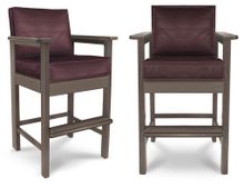 Стул бильярдный Victory (Grey_bristol,Винилискожа Mahogany,Винилискожа (Mahogany) цвет № 202)