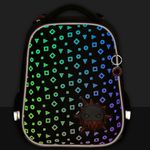 Ранец BRAUBERG LUMINOUS, 2 отделения, с брелоком, "Danger", СВЕТЯЩИЙСЯ РИСУНОК, 38х29х16 см, 272069