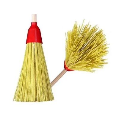 Метла №10 круглая с черенком