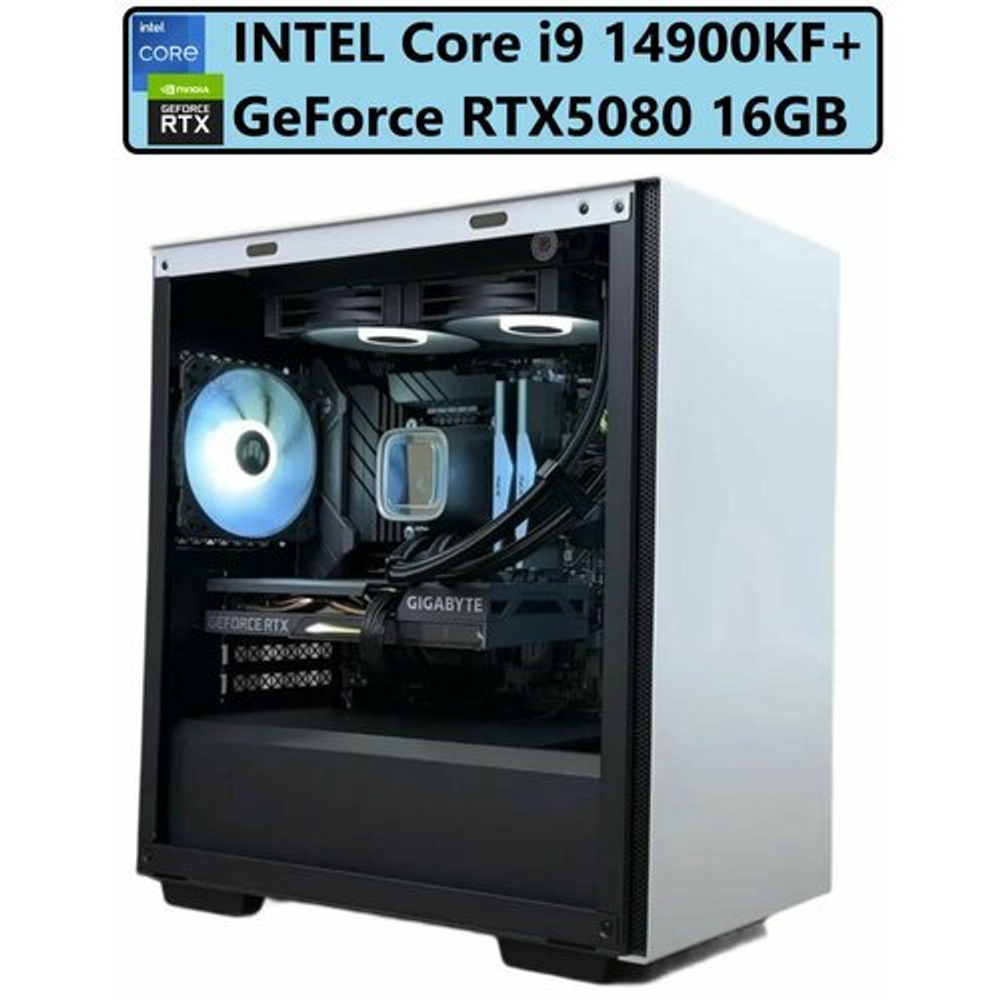RTX5080 16Gb игровой компьютер Core i9 14900KF 24ядра/ 64GB/ SSD 3ТБ/850W 80+ /Win 11 PRO