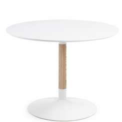 Стол Tic Ø110 белый