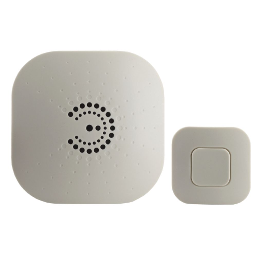 Звонок дверной ЭРА BIONIC Ivory беспроводной слоновая кость 6 мелодий | Электрозвонки беспроводные