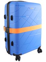 Чемодан 463 / С ремнем / Полипропилен