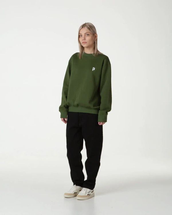 Толстовка P Logo хаки - фото 1