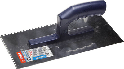 ЗУБР 30х280 мм, зуб 4х4 мм, Штукатурная гладилка, ПРОФЕССИОНАЛ (0804-04)