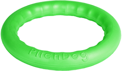 Игрушка для собак игровое кольцо для аппортировки d 20 зеленое, PitchDog 20