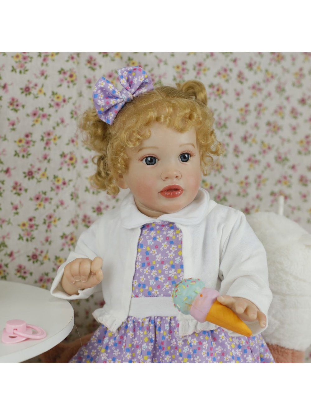 Кукла Реборн мягконабивная LifeReborn 60см (LR-019)