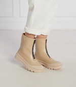 ботильоны gum zip Pepe Jeans London - коричневый(PLS50467)