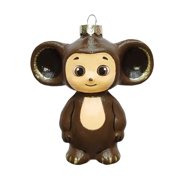 ФУ4-2212 Ёлочное украшение Чебурашка h-9 см., Коломеев