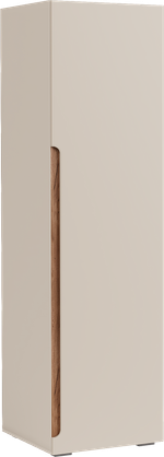 Коллекция Валенсия Пенал широкий ПРАВЫЙ (600) Кашемир/Софт Сантьяго (набор)