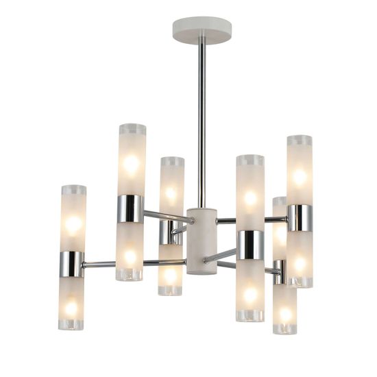 74784/6+6 WHITE+CHROME (1) Люстра (RL)