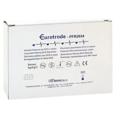 Электрод для ЭКГ Eurotrode 20х34 мм 100 шт