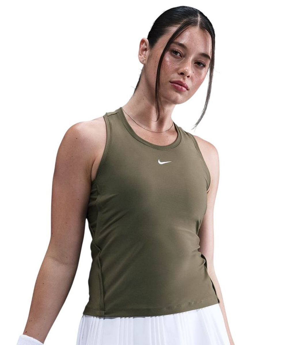 Топ теннисный Nike Dri-Fit Victory - medium olive/white