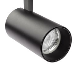 Трековый светильник трехфазный ЭРА SТR-30-36-40K-B30 светодиодный 30Вт 4000K черный | Трехфазные трековые светильники