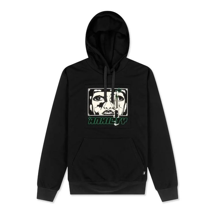 Худи ГОРЕ ANXIETY, черный