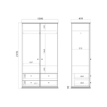 Шкаф CRYSTAL CRD023