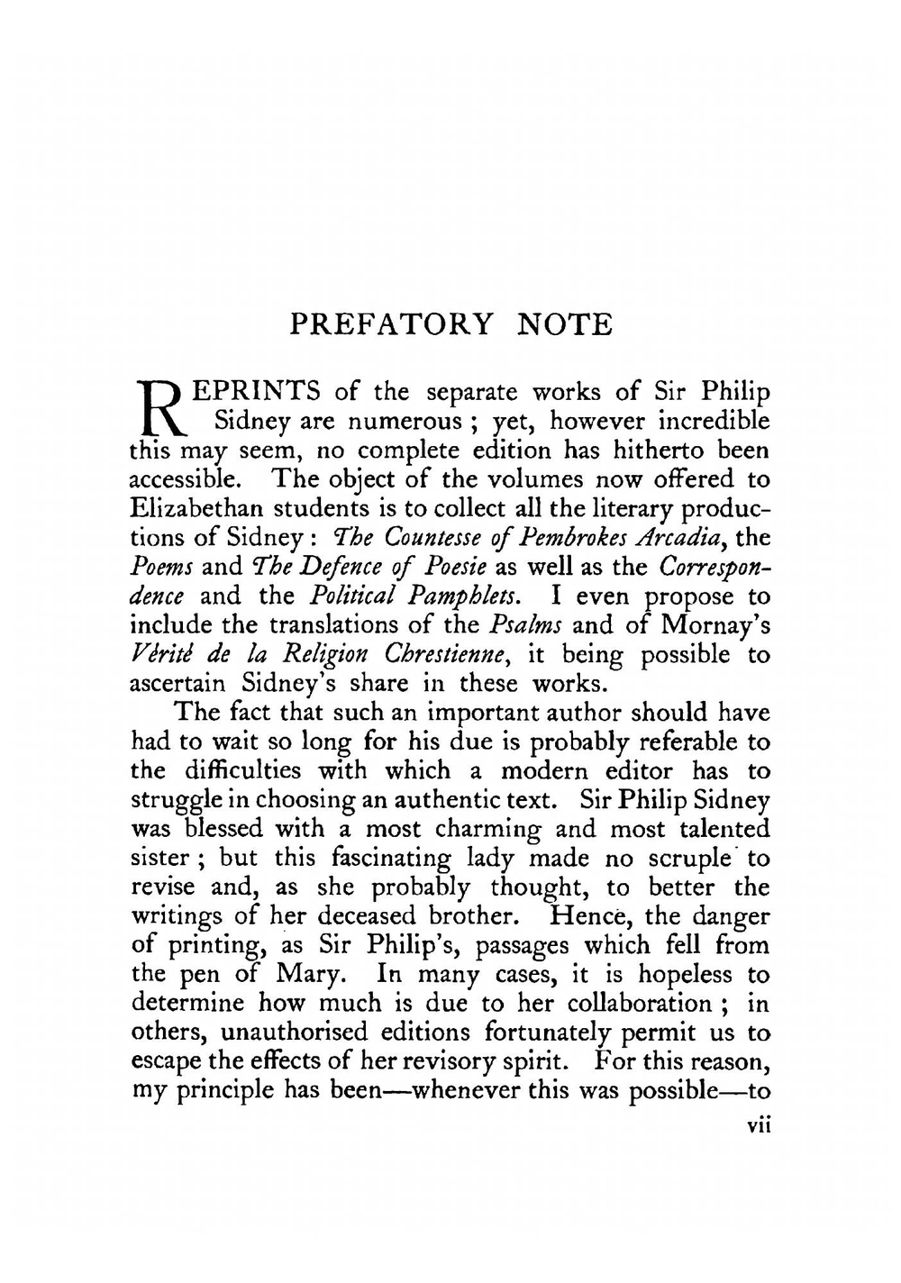 The countesse of Pembrokes Arcadia | Sidney Philip