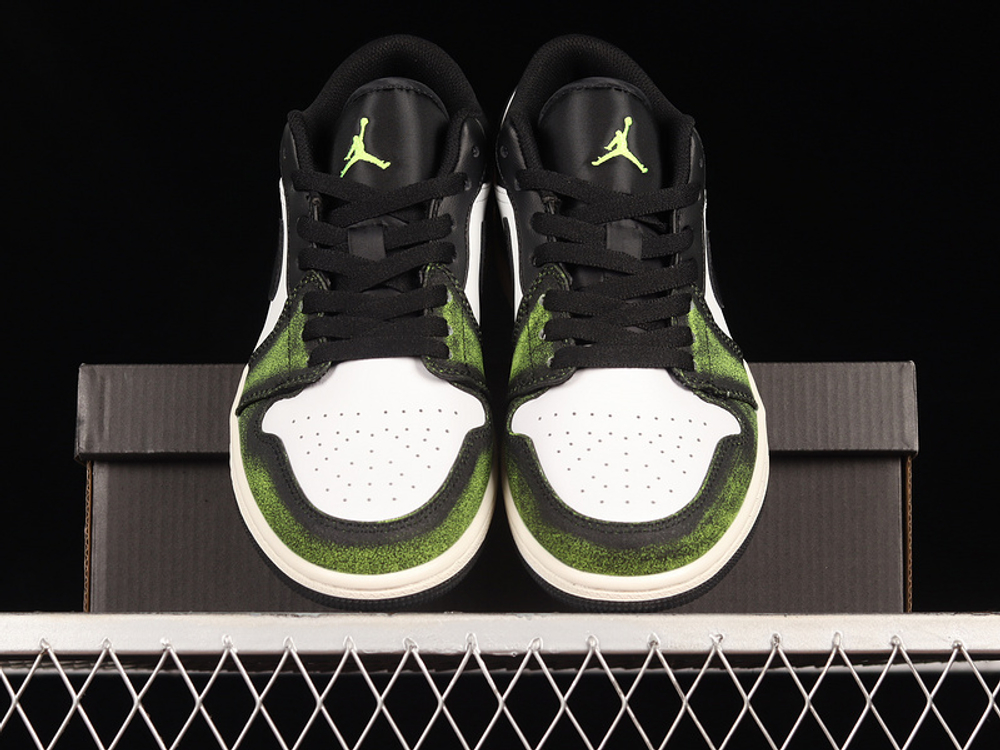 Jordan 1 Low Wear Away Electric Green