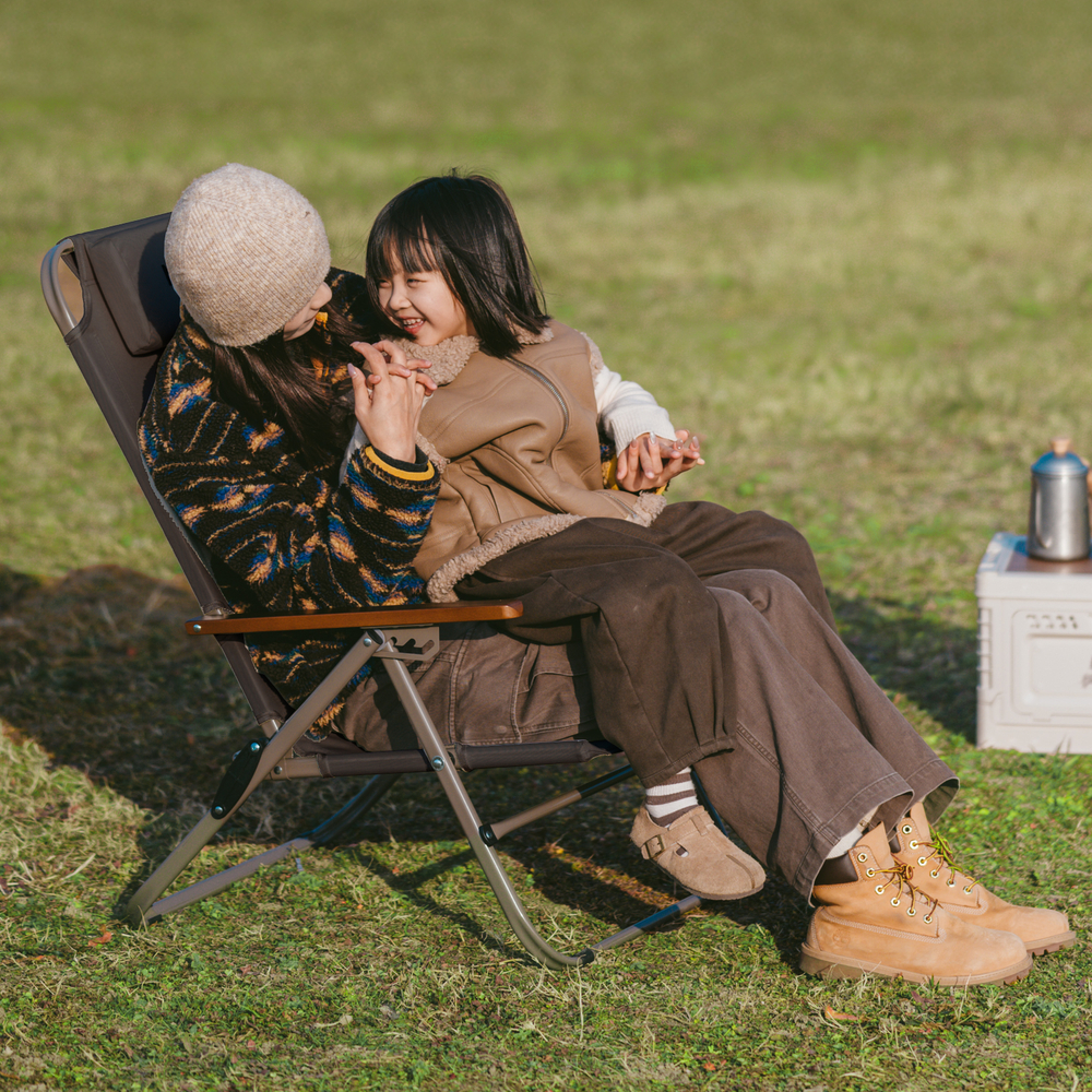 Кресло раскладное регулируемое Naturehike Xing wang T02, черный (CNK2550JJ012)
