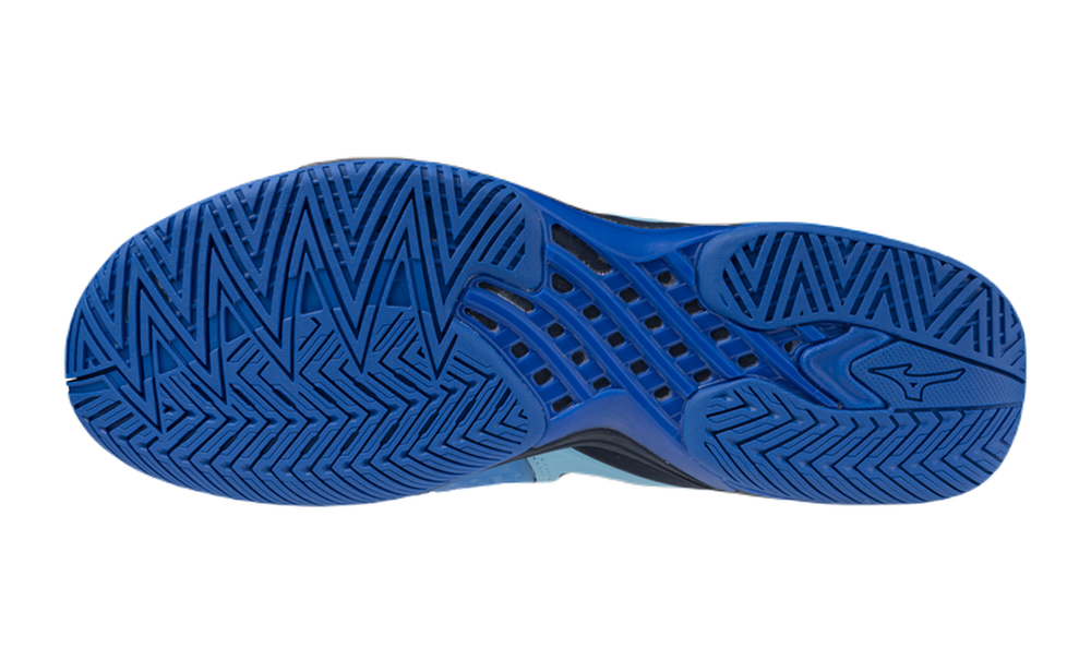 Мужские кроссовки теннисные Mizuno Wave Exceed Tour 6 AC - небесный