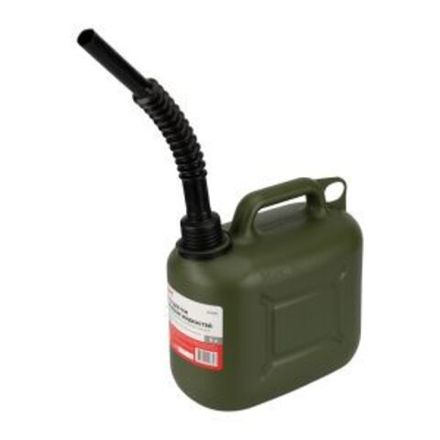 Канистра для ГСМ и технических жидкостей, вертикальная, 5л, пластиковая, усиленная REXANT