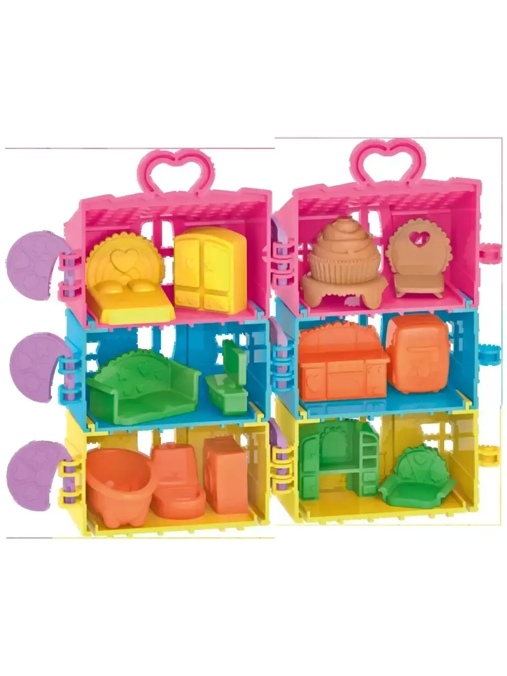 Конструктор развивающий "Зайкин Домик"