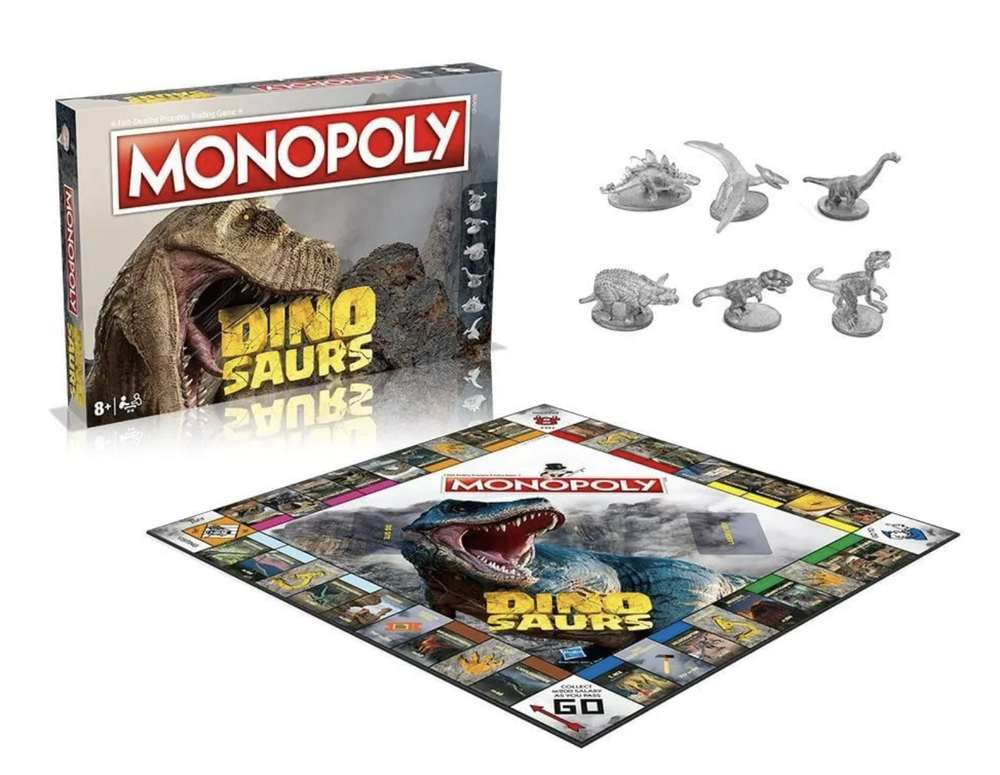 Игра Монополия Dinosaurs на английском языке