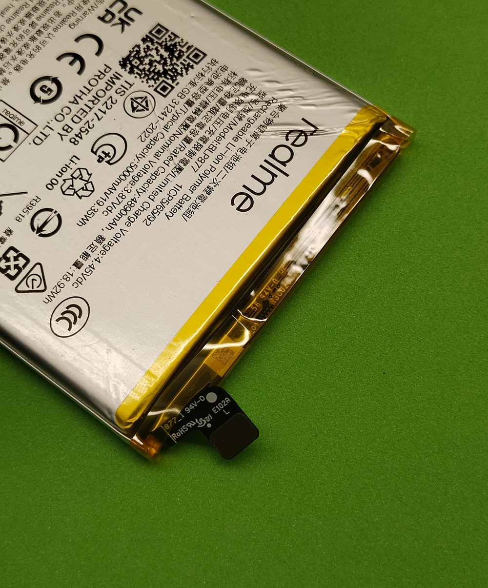 Realme Note 50 (RMX3834) /C30 (RMX3581)/C33 (RMX3624)/C35 (RMX3511)/C30s (RMX3690)/C33 (RMX3627)/C51 (RMX3830)/ Аккумулятор (батарея) (BLP877) (ORIG-SP)