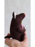 Бумажная выкройка интерьерных игрушек Мыши Сластены