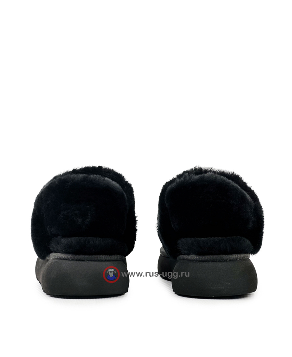 SLIPPERS DISQUETTE-Black