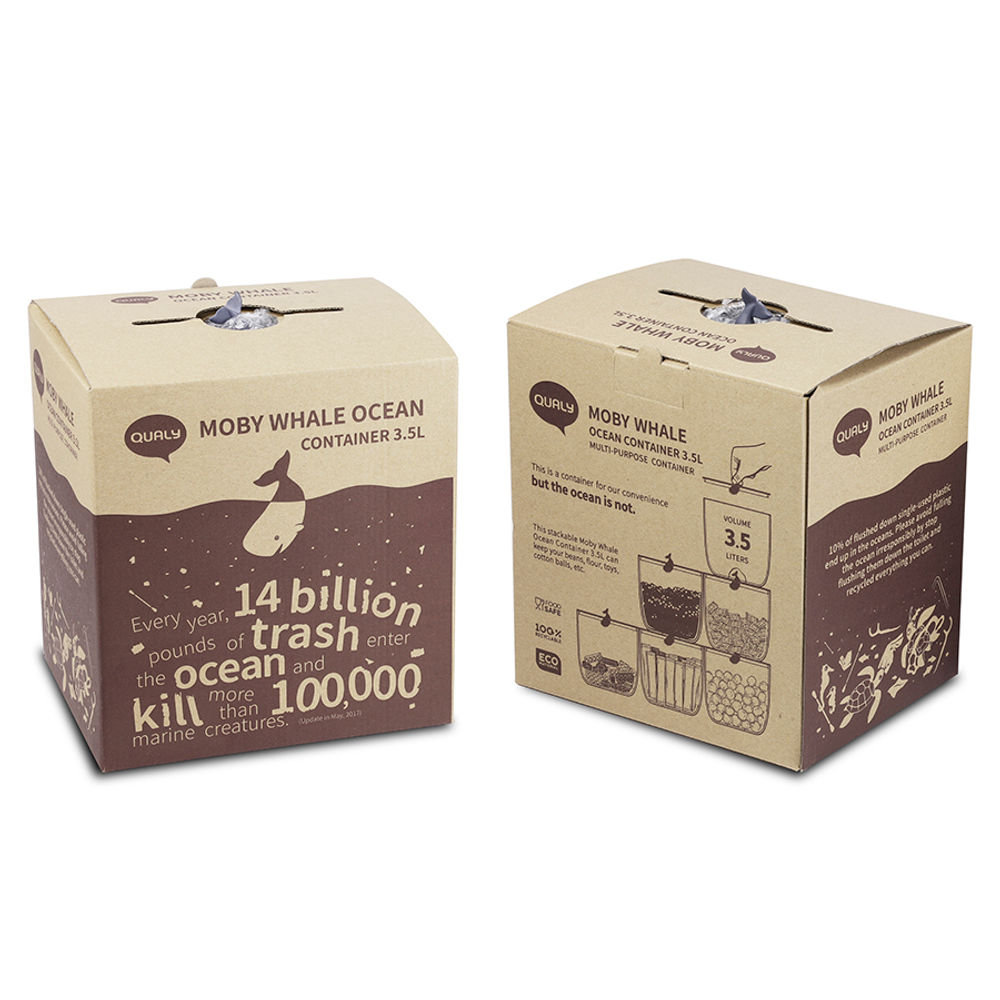 Контейнер для хранения moby whale ocean, 3,5 л