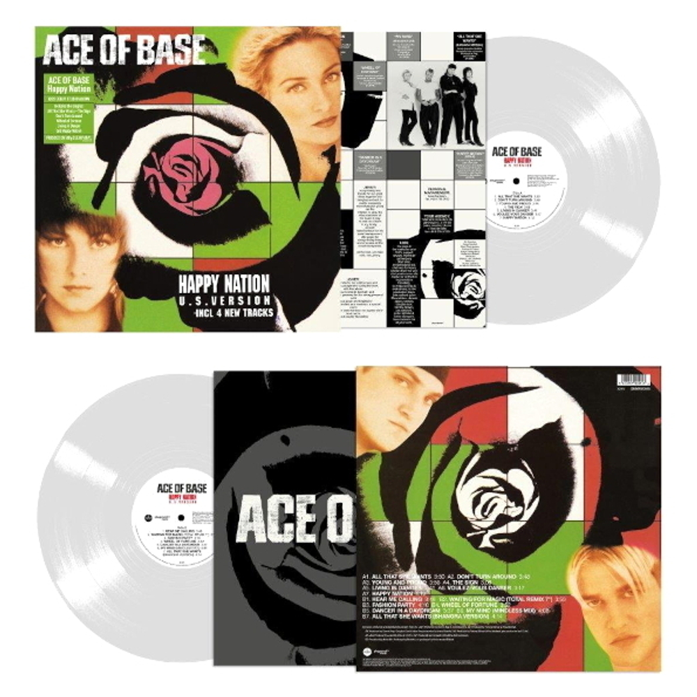 Ace Of Base / Happy Nation (Clear Vinyl)(LP)
