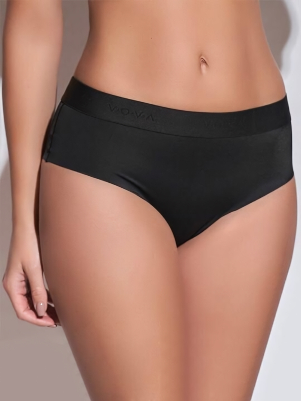 Трусы-танга с низкой линией талии Liza (Размер: L) (Цвет: черный)